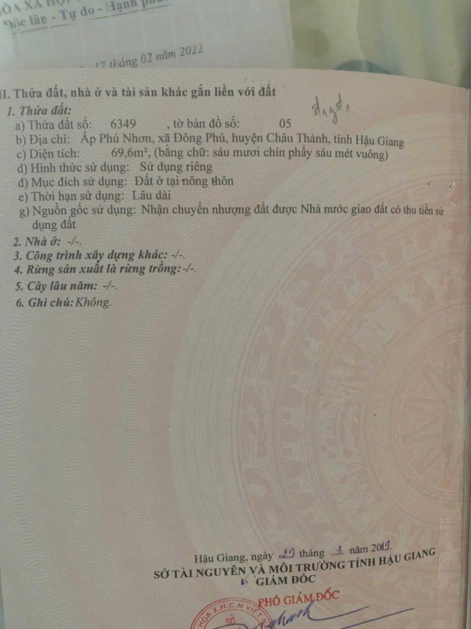 Cặp nền góc đường số 1 và số 8, KDC Đông Phú, xã Châu Thành, Cần Thơ