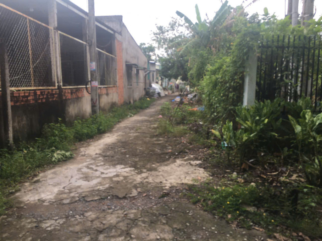 Nền hẻm đường Đinh Công Chánh, gần Chợ Phó Thọ, Long Tuyền, Cần Thơ