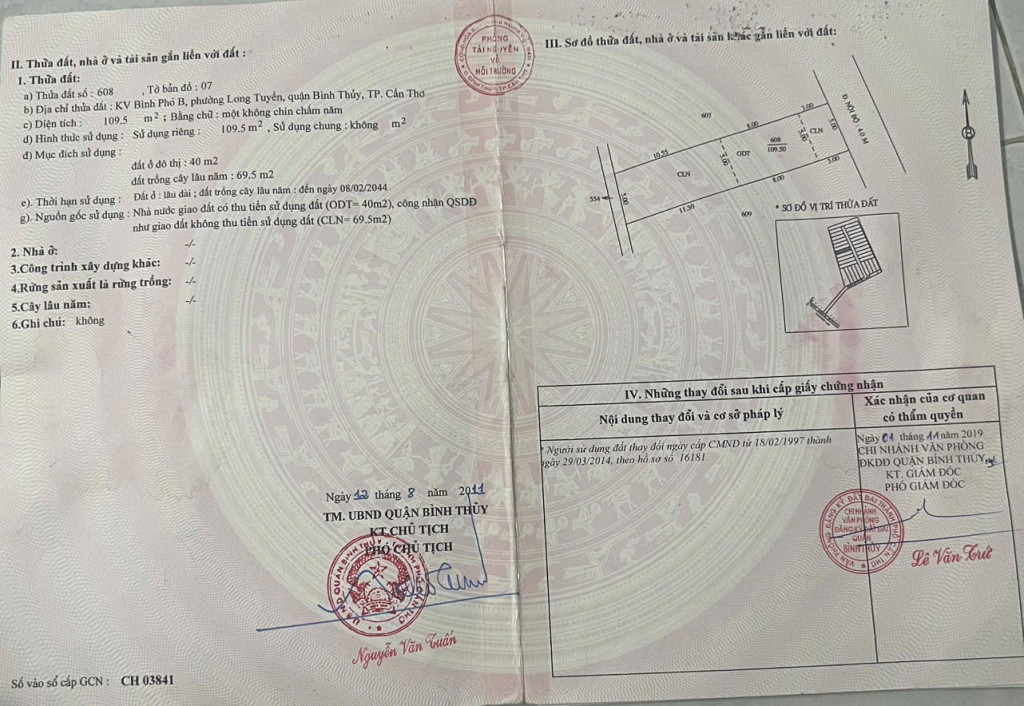 Nền hẻm đường Đinh Công Chánh, gần Chợ Phó Thọ, Long Tuyền, Cần Thơ