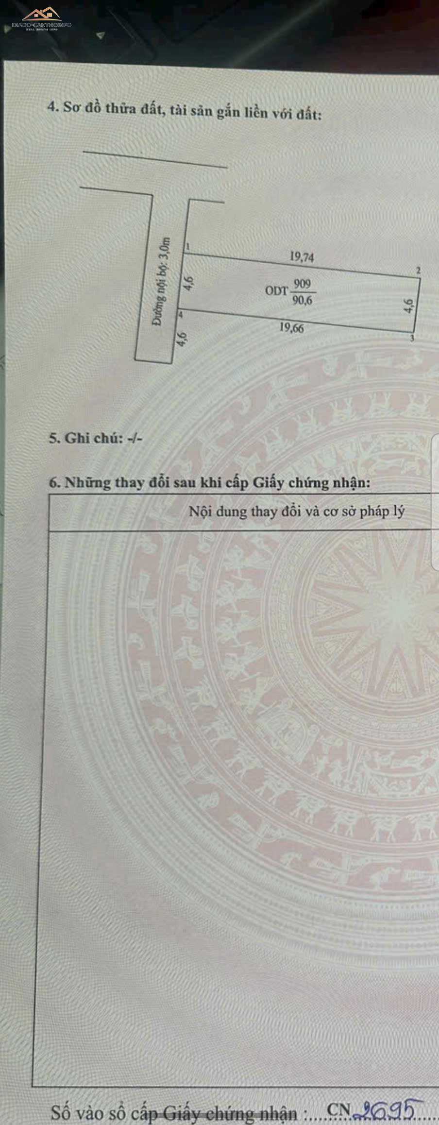 Bán Nền Đẹp Gần Khu Giảng Viên Đại Học Cần Thơ